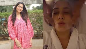 Mom-To-Be, Disha Parmar Pampers Herself With A Relaxing Skincare Session,  Drops A Cutesy Video