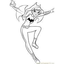 Find your favorite dc superheroes in this collection of black and white images. Dc Super Hero Girls Coloring Pages For Kids Printable Free Download Coloringpages101 Com