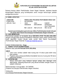 Check spelling or type a new query. Kekosongan Jawatan Di Suruhanjaya Perkhidmatan Awam Spa Negeri Kelantan Gaji Sehingga Rm5 674 00 Semakjawatan Com Jawatan Kosong Terkini