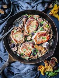 Check spelling or type a new query. Skillet Pork Chops With Chanterelles And Figs The Sophisticated Caveman