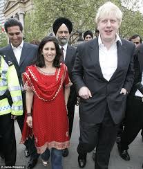 Boris johnson returns to work a day after the wedding, as the newlyweds delay their honeymoon. Boris Johnson Wife Sikh Marina Wheeler