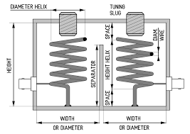 Helix Bandpass Filter Ham Radio Ham Radio Antenna Filters