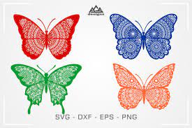 Download Butterfly Mandala Svg Design 373104 Svgs Design Bundles