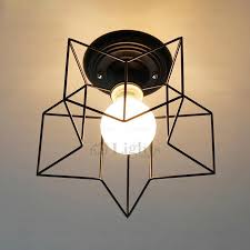 Star Shaped Flush Mount Ceiling Light Ceiling Lights Wrought Iron Ceiling Lights Star Lights On Ceiling