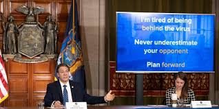 Andrew cuomo said that stadiums in new york could open with very limited capacity as soon as feb. Governor Andrew Cuomo Masters Powerpoint Comedy More Effective Business Insider