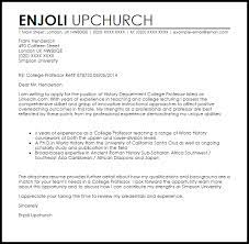 In my ta position in the physics department at lowell university i assisted the professor by giving lectures planning. College Professor Cover Letter Sample Cover Letter Templates Examples