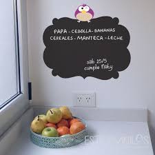 Compre en línea para pizarrones blancos a partir de una gran selección en oficina y papelería tienda. Pizarra Para Cocina Estilovinilos Vinilos Decorativos Y Mas