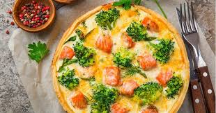 Un Repas Simple Et Savoureux Optez Pour Une Quiche Saumon Et Brocoli Quiche Saumon Brocolis Recette Quiche Saumon Quiche Saumon