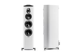 Above, you can see the baffle. Sonus Faber Sonetto V Speakers White