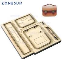 ZONESUN Crossbody Bag Leather Cutting Die Custom Handbag Punching Tool