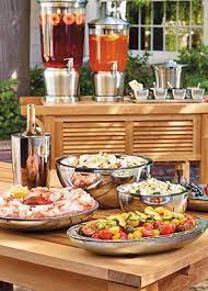 Super Chill Insulated Serving Collection Frontgate Thanksgiving Dinner Table Food Outdoor Dishes