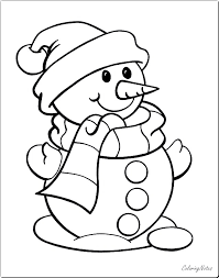 Plus, it's an easy way to celebrate each season or special holidays. Cute Snowman Christmas Coloring Pages Snowman Coloring Pages Christmas Coloring Books Christmas Coloring Sheets