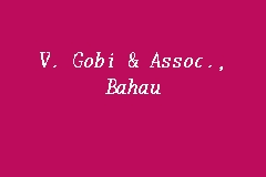 The city's administration is run by the seremban city council. V Gobi Assoc Bahau Lawyer Firm In Bahau
