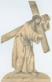 He gives people hope, trust and faith. Sketch Jesus Carrying The Cross To His Crucifixion Mtg Hawkes Bay