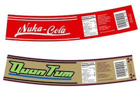 Make Your Own Nuka Cola Quantum Nuka Cola Quantum Nuka Cola Label Fallout Nuka Cola