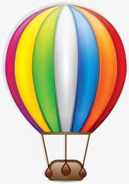 Colorful Cartoon Hot Air Balloon Hot Air Balloon Clipart Hot Air Balloon Decorations Hot Air Balloon Drawing