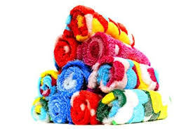 Yuveen Women S Extra Soft Hanky Multicolour 25 X 25 Cm Pack Of 10 In 2020 Multicolour Soft Hanky