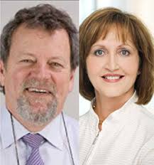 Olivia Farrel and Alan Leveritt