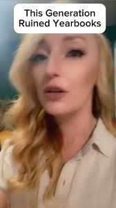 The way they do yearbooks now is all wrong…