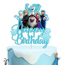She could not decide on one. Frozen Happy Birthday Cake Topper Princess Theme Baby Shower Cake Decor Kids Snow Frozen Inspirede Theme Birthday Party Decorations Buy Online In Antigua And Barbuda At Antigua Desertcart Com Productid 215575286