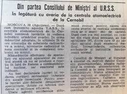 Pentru alte sensuri, vedeți cernobîl (dezambiguizare). Panica È™i IgnoranÈ›a Prin Care A Trecut Romania La Accidentul De La Cernobil
