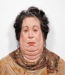 Stooped People" in Hyper-real Sculptures of Evan Penny