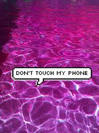 Dont touch my phone purple wallpaper. Don T Touch My Phone Tumblr Pesquisa Google Purple Aesthetic Violet Aesthetic Aesthetic Colors