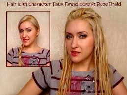 You Don T Need To Stop Washing Your Hair For A Year And Pour On Texturizing Balm Daily To Get Punky Dreadlocks In Fact Hair Styles Faux Dreadlocks Faux Dreads