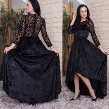 السلام عليكم جديد Mode Fashion فستان مخمل كوري مع دانتيل مطبوع مستورد مقاس M L Xl Xxl Yeni Model Kadife Elbise Fashion Dresses Victorian Dress
