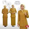 Contoh baju dinas model rok payung. 3