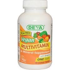 Deva Vegan Multivitamin Mineral Supplement Iron Free 90 Coated Tablets In 2020 Multivitamin Mineral Multivitamin Vegan Vitamins