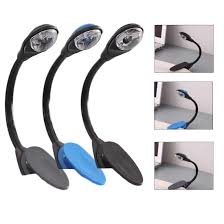 Flexible Clip Led Reading Light Mini Book Light Sheet Music Travel Light Fixture Table Lamp Clip Booklight Book Lights Aliexpress