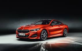 Hd Wallpaper Bmw M850i Xdrive Carbon Package Sunset Orange Rear View Wallpaper Flare
