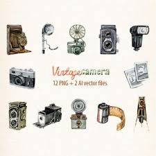 Free download of png, cliparts, icons and backgrounds. Watercolor Camera Clipart Bundle Vintage Photo Camera Clip Etsy In 2021 Retro Camera Camera Film Tattoo Camera Clip Art