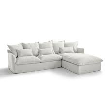 Canape Angle Convertible Coton Lin Bultex Odna