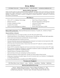 This is a sample of a cover letter medical billing that. Sample Resume Medical Biller Coder Medical Billing Specialist Resumes