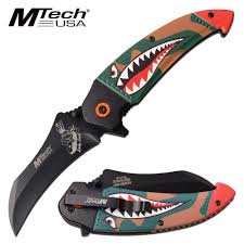 Maybe you would like to learn more about one of these? Mtech Usa Spring Assisted Shark Lady Luck Knife Best Pocket Knife Knife Pocket Knife