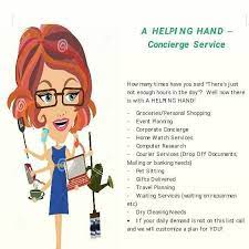 During tough economic times, it's likely you'll lose some clients, and finding new ones will be challenging. A Helping Hand Personal Concierge Service å¸–å­ Facebook