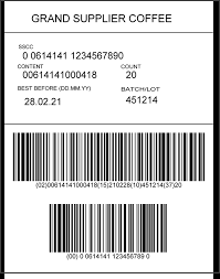 The printed label contains the following data the loading weight that is displayed corresponds to the gross weight from the material master multiplied. Gs1 Logistic Label Guideline Gs1