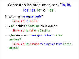 Indirect and Direct Object Pronouns Spanish: The Best Way to Teach Them -  Best PowerPoints for Spanish & French