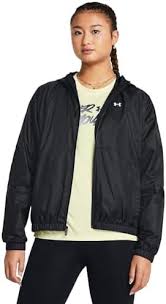 Under Armour Kvinnors Vindjacka - Svart/Vit