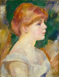 Pierre-Auguste Renoir. "Suzanne Valadon". 1885. Oil