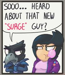 Brawl stars funny moments & glitches & fails #342. Morphy Doodler Aka Jcttehthewise On Twitter Cursed Surge I Can T Belive I Made This Brawlstars Brawlstarsart Brawlstarfanart Surge