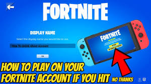 Epic has created a way for to merge epic accounts if you created separate logins on your playstation 4, xbox one, and/or the nintendo switch. How To Play Fortnite On Nintendo Switch If You Hit No Thanks New 2020 Youtube