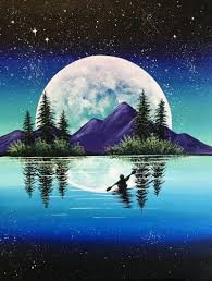 Hey Check Out Moonshine Mountains At Clipper S Tavern Yaymaker Nature Art Painting Canvas Art Painting Acrylic Painting Canvas 3 easy steps to painting a snowy mountain with acrylic paint for beginners step by step in this video i will show you 3 easy steps. canvas art painting