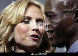 Supermodel Heidi Klum and husband Seal attend Heidi's annual Halloween  Spooktacular Party at 1 Oak. NY, New York. 10/31/08 Stock Photo