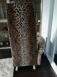 Want to hide those annoying dreary tables? Secondhand Chairs And Tables Lounge Furniture Beautiful Leopard Print Chair Eastbourne East Sussex