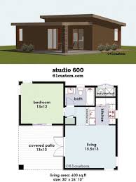 Image Result For 20 X 30 One Bedroom Floor Plan Shedplans Guest House Plans Courtyard House Plans Small House Plans