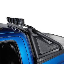 Even on a new truck, the carli track bar will give a tighter feel to the front end by eliminating the stock rubber bushings. Sport Bar 2 0 With Power Actuated Retractable Light Mount Bar Go Rhino