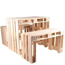 Einfache diy anleitung fur einen stabilen couchtisch aus europaletten mit glasplatte zum nachbaue couchtisch selber bauen paletten tisch couchtisch europalette. 2 Hochbanke 1 Bartisch Aus Paletten Palettenmobel Bjorn Set Mobel Aus Paletten Bartisch Paletten